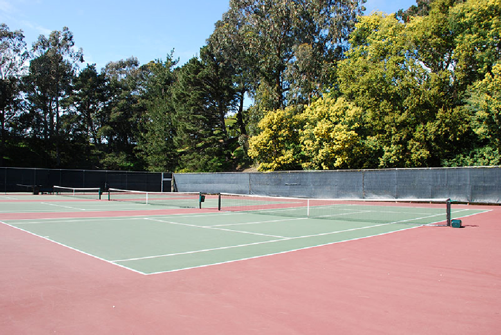 San Francisco State University tennis courts